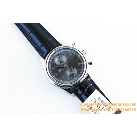 IWC - Da Vinci Chrono Laureus Ed IW393402 SS/LE Grey Dial YLF Asia 89361