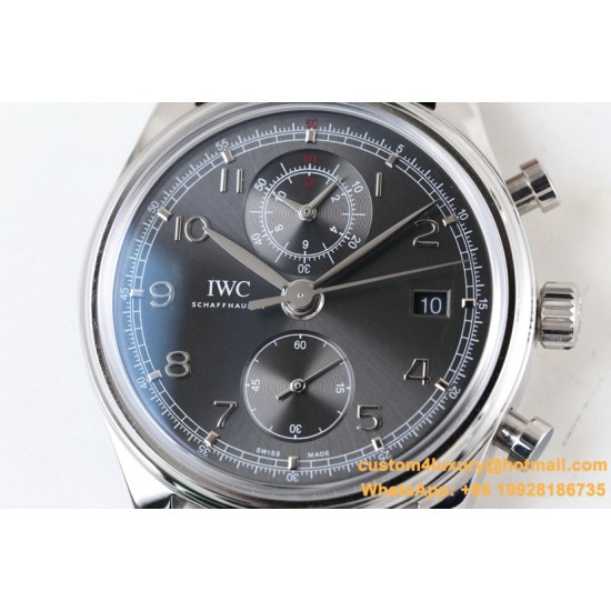 IWC - Da Vinci Chrono Laureus Ed IW393402 SS/LE Grey Dial YLF Asia 89361
