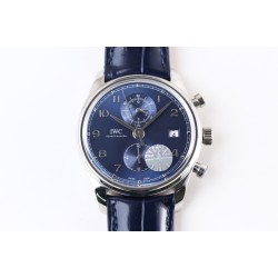 IWC - Da Vinci Chrono Laureus Ed IW393402 SS/LE Blue Dial YLF Asia 89361