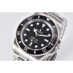 Submariner 124060LN 41mm No Date Clean 904L Steel Black Dial VR3230