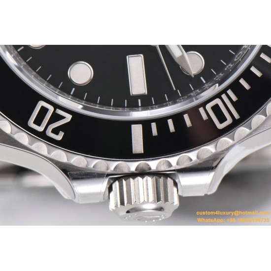 Submariner 124060LN 41mm No Date Clean 904L Steel Black Dial VR3230