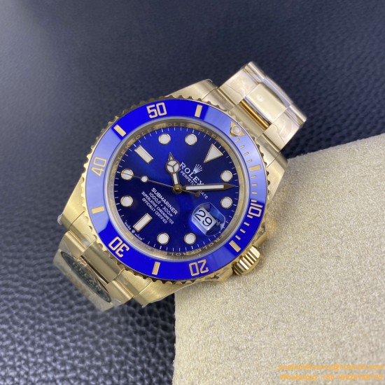Submariner 126618LB 41mm YG/YG Blue/Dot Clean VR3235
