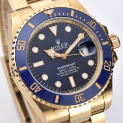 Submariner 41mm 126618LB YG/YG Blue Dial VSF VS3235