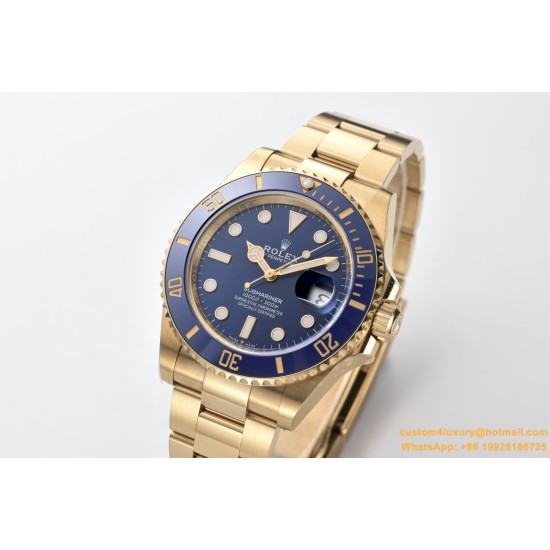 Submariner 41mm 126618LB YG/YG Blue Dial VSF VS3235