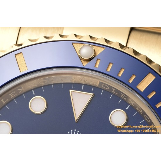 Submariner 41mm 126618LB YG/YG Blue Dial VSF VS3235