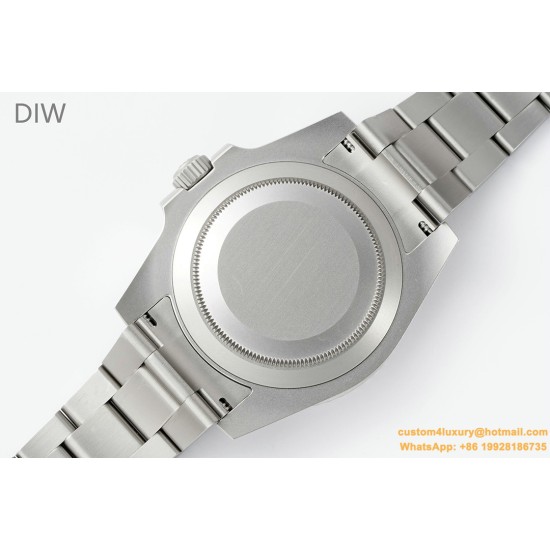 Submariner DIW 40mm 904L TI/TI Pink Dial DIWF VR3135