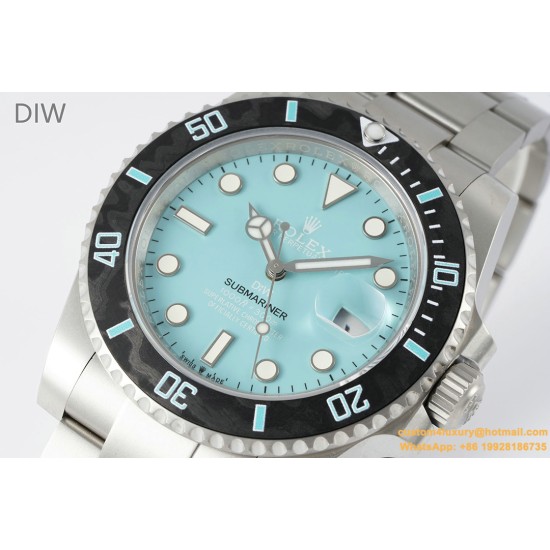 Submariner DIW 40mm 904L TI/TI Tiffany Dial DIWF VR3135