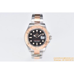 Yacht-Master 126621 40mm SS/RG Black/Dot Clean VR3235