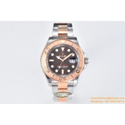 Yacht-Master 126621 40mm SS/RG Brown/Dot Clean VR3235