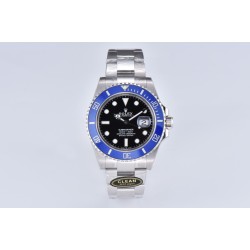 Submariner 126619LB 41MM 904L Black/Dot SS/SS Clean VR3235