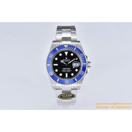 Submariner 126619LB 41MM 904L Black/Dot SS/SS Clean VR3235