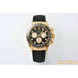 Daytona 126518 40mm YG/RU Black/Dia Clean SH4131 Super Clone