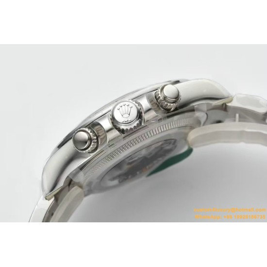 Daytona 126509 40mm SS/SS Black/Dia Clean SH4131 Super Clone