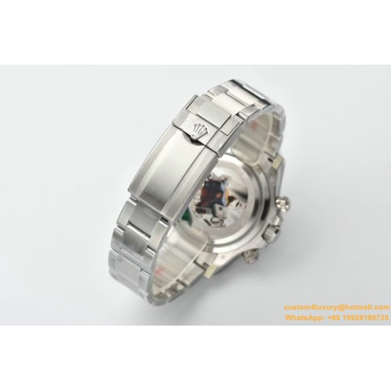Daytona 126509 40mm SS/SS Black/Dia Clean SH4131 Super Clone