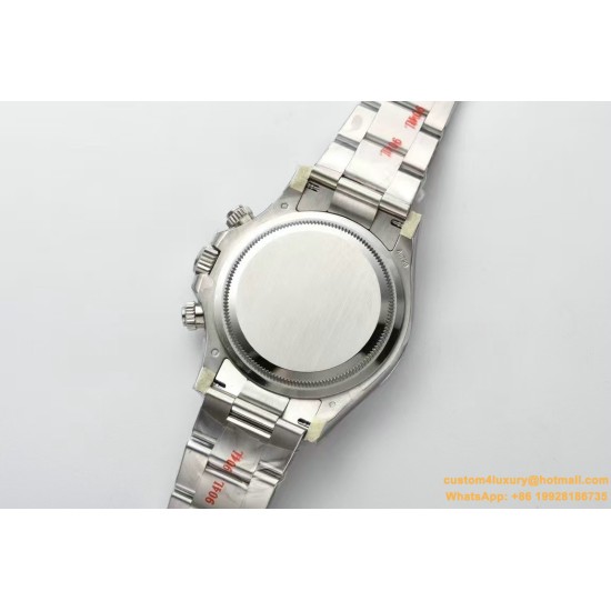 Daytona 126509 40mm SS/SS Black/Dia Clean SH4131 Super Clone