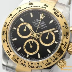 Daytona 126503 40mm YG/SS Black/Stk Clean SH4131 Super Clone