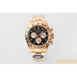 Daytona 126515 40mm RG/RG Black/Dia Clean SH4131 Super Clone