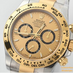 Daytona 126503 40mm YG/SS YG/Stk Clean SH4131 Super Clone