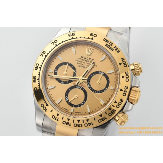Daytona 126503 40mm YG/SS YG/Stk Clean SH4131 Super Clone