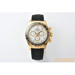 Daytona 126518 40mm YG/RU White/Stk Clean SH4131 Super Clone