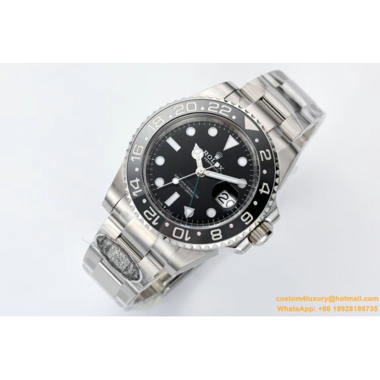 GMT II 126710 Bruce Wayne Oys 40mm SS/SS Black Clean DD3285 Super Clone