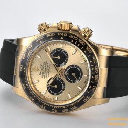 Daytona 126518 40mm YG/RU Gold/Black Clean SH4131 Super Clone