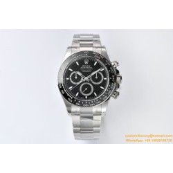 Daytona 126500LN 40mm SS/SS Black Dial Clean SH4131 Super Clone