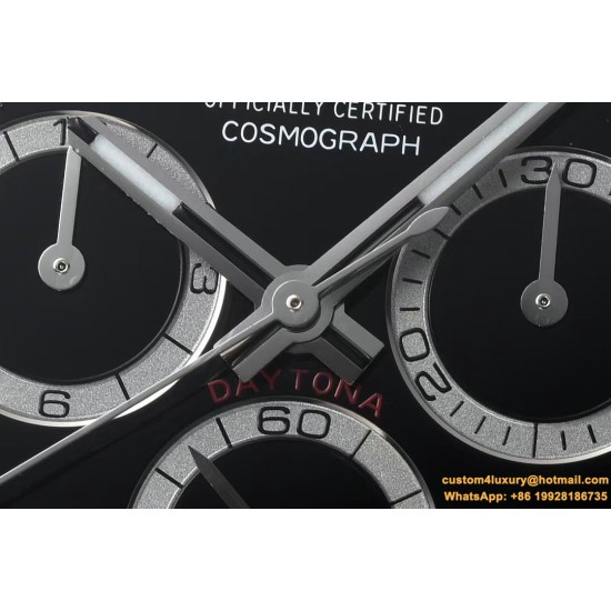 Daytona 126500LN 40mm SS/SS Black Dial Clean SH4131 Super Clone