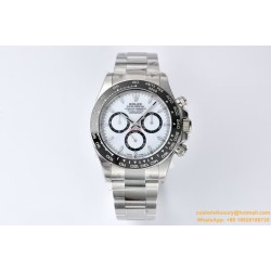Daytona 126500LN 40mm SS/SS White Dial Clean SH4131 Super Clone