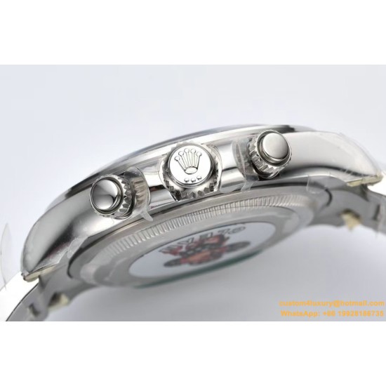 Daytona 126500LN 40mm SS/SS White Dial Clean SH4131 Super Clone