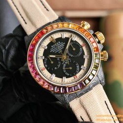 Daytona Diw 40mm Rainbow FC/NY Black/Beige Dial TWF DD4801