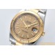 Datejust 126333 41mm Oys YG/SS Gold Texetured Dial Clean VR3235