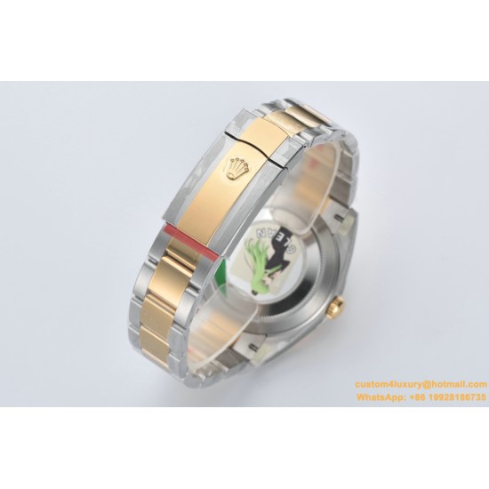 Datejust 126333 41mm Oys YG/SS Gold Texetured Dial Clean VR3235