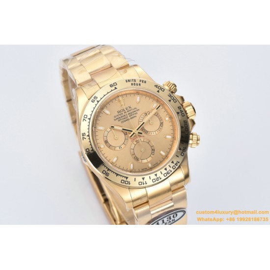 Daytona 116508 40MM YG/YG Gold/Gold Clean DD4130
