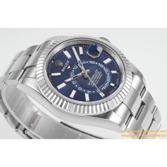 SkyDweller 326934 42mm Oys SS/SS Blue Dial ZF A2824