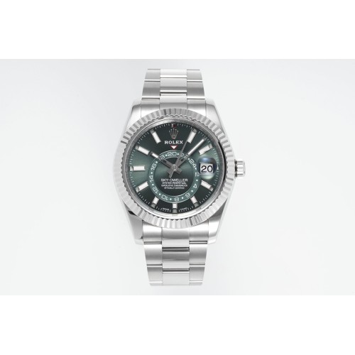 SkyDweller 326934 42mm Oys SS/SS Green Dial ZF A2824