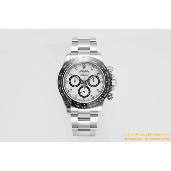 Daytona 126500LN 40mm SS/SS White Dial ZF SH4131