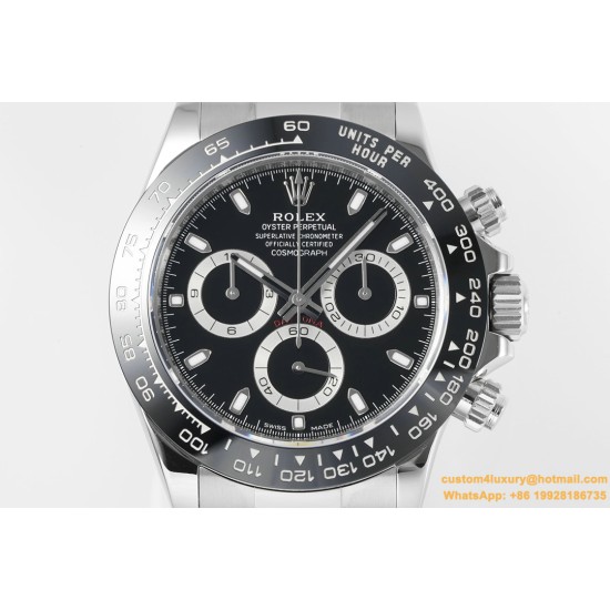Daytona 126500LN 40mm SS/SS Black Dial ZF SH4131