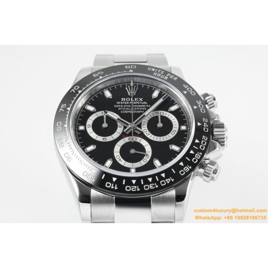 Daytona 126500LN 40mm SS/SS Black Dial ZF SH4131