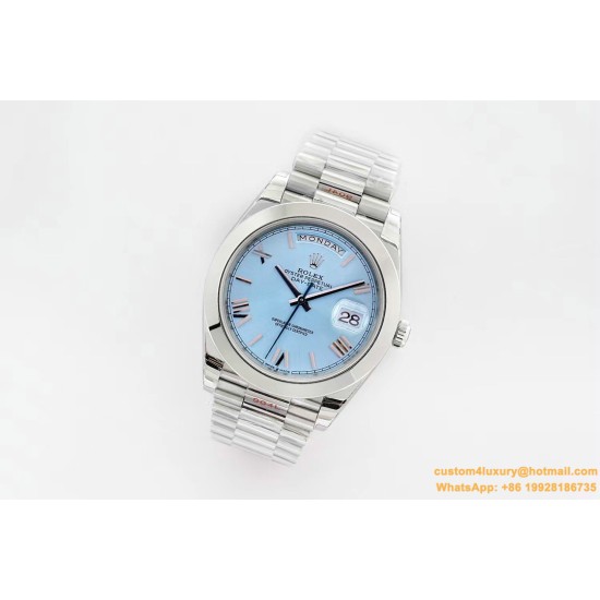 DayDate 40mm SS/SS Blue/Rmn EWF A2836