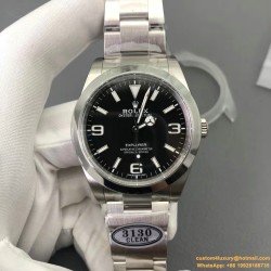 Explorer I 214270 39mm SS/SS Black Dial Clean VS3130