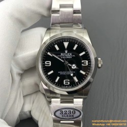Explorer I 124270 36mm SS/SS Black Dial Clean VR3230