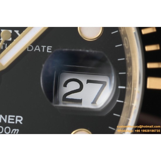 Submariner 126618LN 41mm YG/YG Black/Dot Clean VR3235