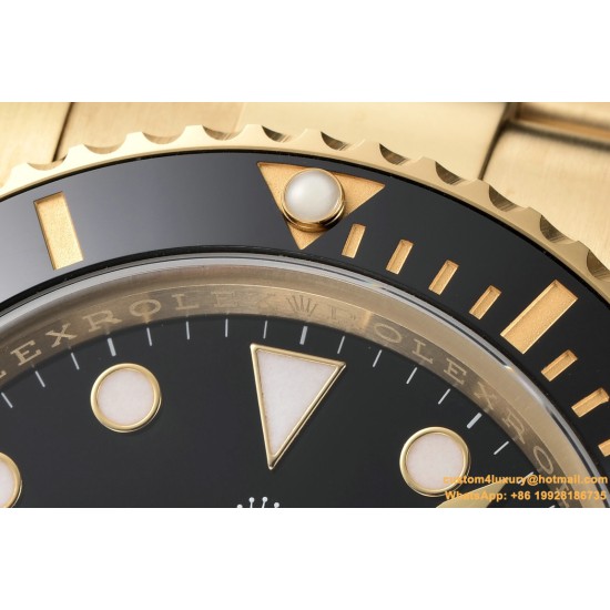 Submariner 126618LN 41mm YG/YG Black/Dot Clean VR3235