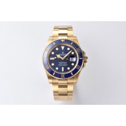 Submariner 126618LB 41mm YG/YG Blue/Dot Clean VR3235
