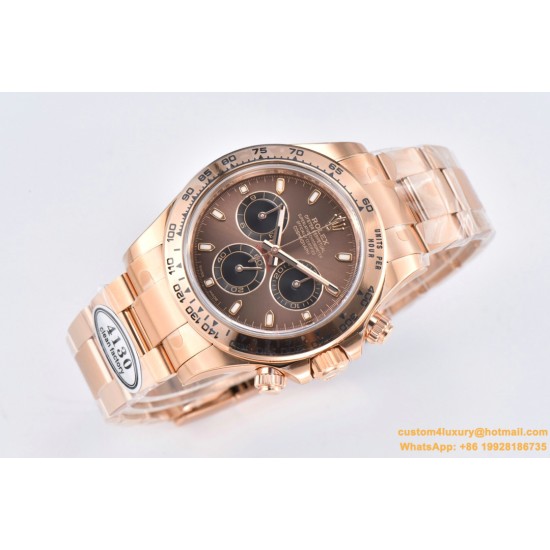 Daytona 116505 40mm RG/RG Brown/Stk Clean DD4130