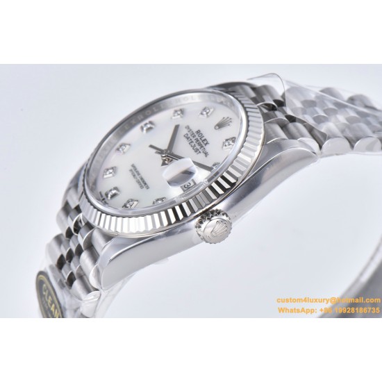 Datejust 126234 36mm Jub SS/SS Mop/Mois Clean VR3235