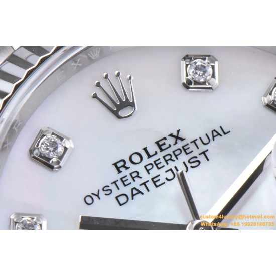 Datejust 126234 36mm Jub SS/SS Mop/Mois Clean VR3235