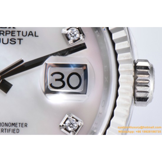 Datejust 126234 36mm Jub SS/SS Mop/Mois Clean VR3235