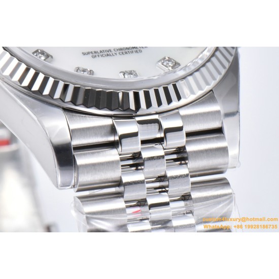Datejust 126234 36mm Jub SS/SS Mop/Mois Clean VR3235
